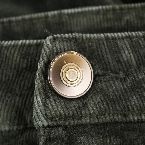 Indigo Fusion Women's 10 Green Corduroy Bootcut Pants