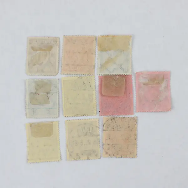 Lot Of 10 Germany Dienstmarke 1/2/3/5/50 Mark 60 Pfennig Stamps Used 1920s