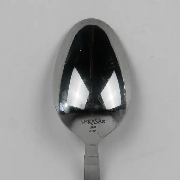 Lot Of 5 Mikasa Taylor Frost (Stainless) Flatware Teaspoons 6.5" Long