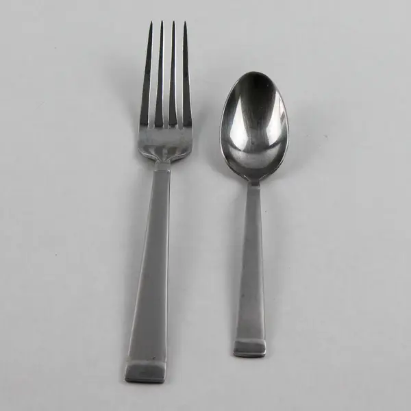 Lot Of 4 Mikasa Taylor Frost (Stainless) Flatware 3 Teaspoons & 1 Dinner Fork