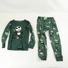 Disney Hanna Andersson Nightmare Before Christmas Pajama Set Kids' Size 5