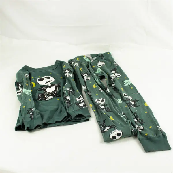 Disney Hanna Andersson Nightmare Before Christmas Pajama Set Kids' Size 5