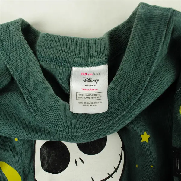 Disney Hanna Andersson Nightmare Before Christmas Pajama Set Kids' Size 5