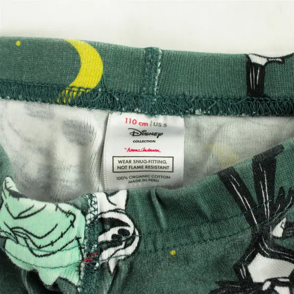 Disney Hanna Andersson Nightmare Before Christmas Pajama Set Kids' Size 5