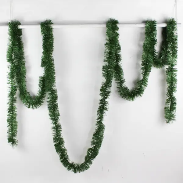 Lot of 3 Artificial Green Pine Christmas Garlands 12ft and 30ft
