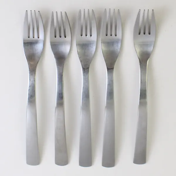 Lot Of 5 Gourmet Settings GS Park-Carry On Flatware Dinner Forks 8.75" Long