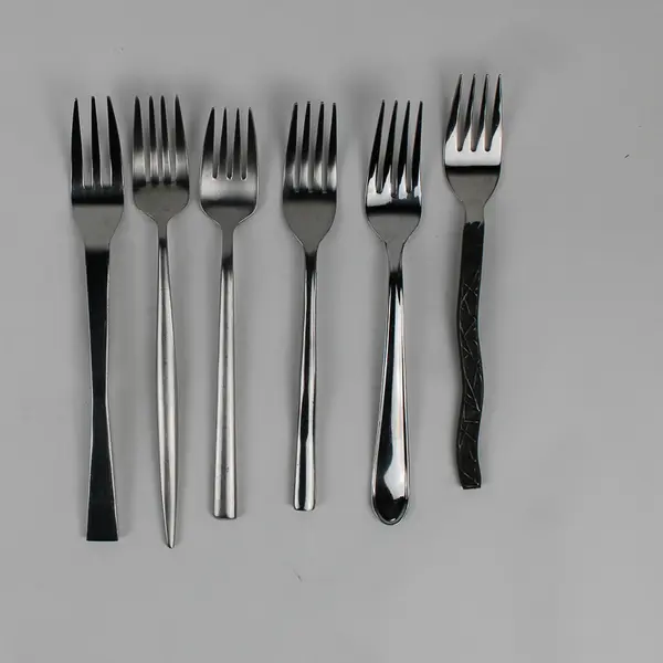 Lot Of 6 Gourmet Settings GS (Stainless) Flatware Assorted Patterns Dinner Forks