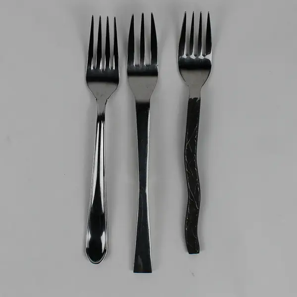 Lot Of 6 Gourmet Settings GS (Stainless) Flatware Assorted Patterns Dinner Forks