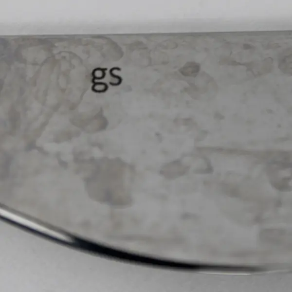 Lot of 2 Gourmet Settings Stainless Unknown Pattern Dinner Knives