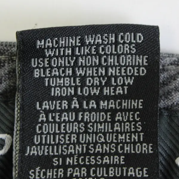 O'Neill Gray Grid Pattern Flat-Front Bermuda Shorts Men's Size 38