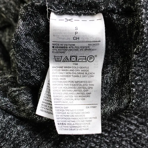 Gap Marled Gray Pullover Hoodie Women's Size Small