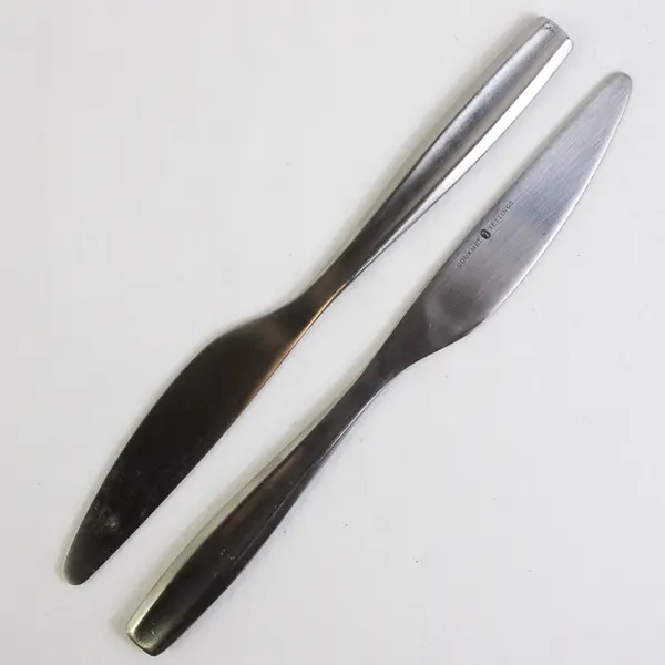 Lot Of 5 Gourmet Settings Jazz (Stainless) Flatware Dinner Knives 9.25" Long