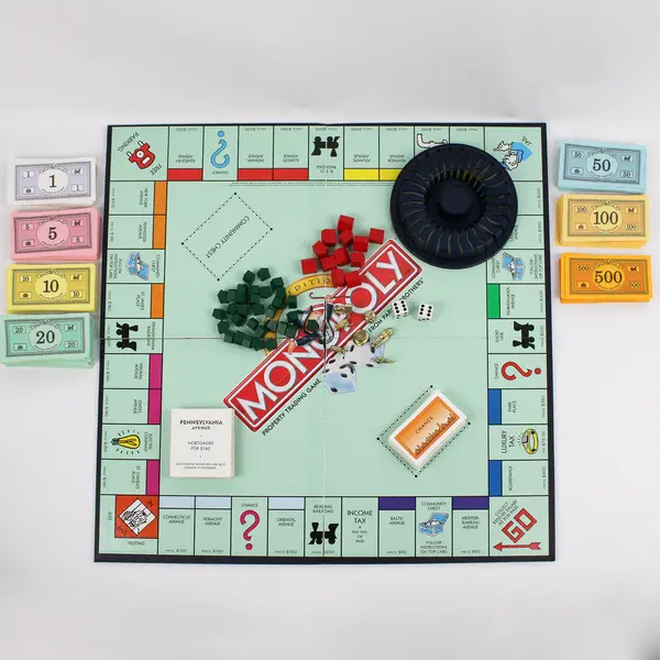 VTG Monopoly Deluxe Special Edition Board 1998