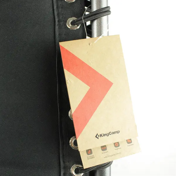 King Camp Bavaria Cozy Lounge Chair Black New Outdoor/Patio