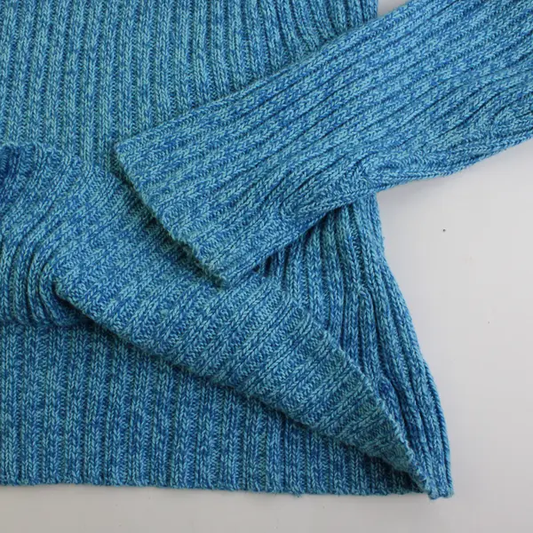 Casual Corner Turquoise Blue Cowl Neck Sweater Women's Size Medium