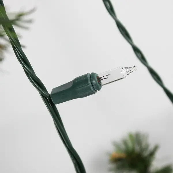 Light Up Artificial Pine Christmas Holiday Garland 14ft TESTED WORKS