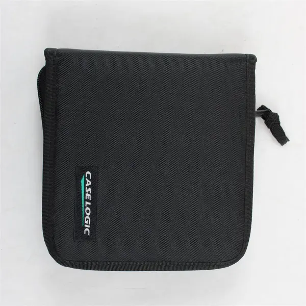 Case Logic CD/DVD/Blu-ray Case Wallet 24 Discs Black Zippered