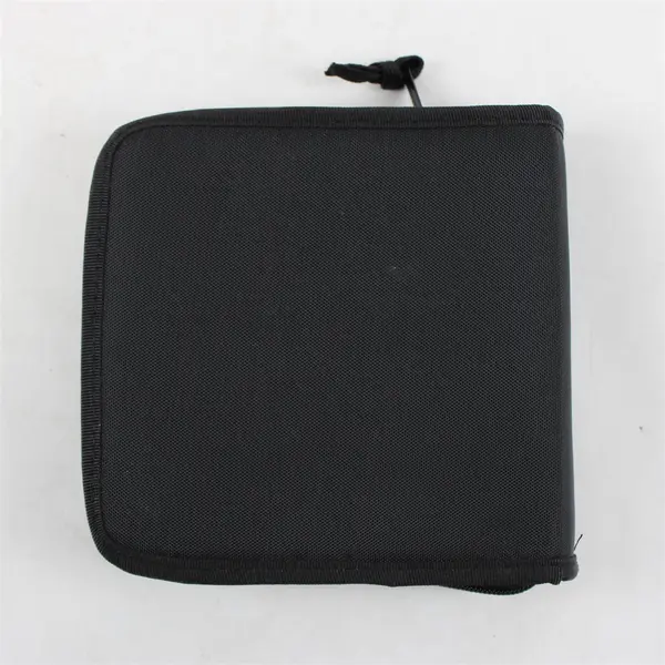Case Logic CD/DVD/Blu-ray Case Wallet 24 Discs Black Zippered
