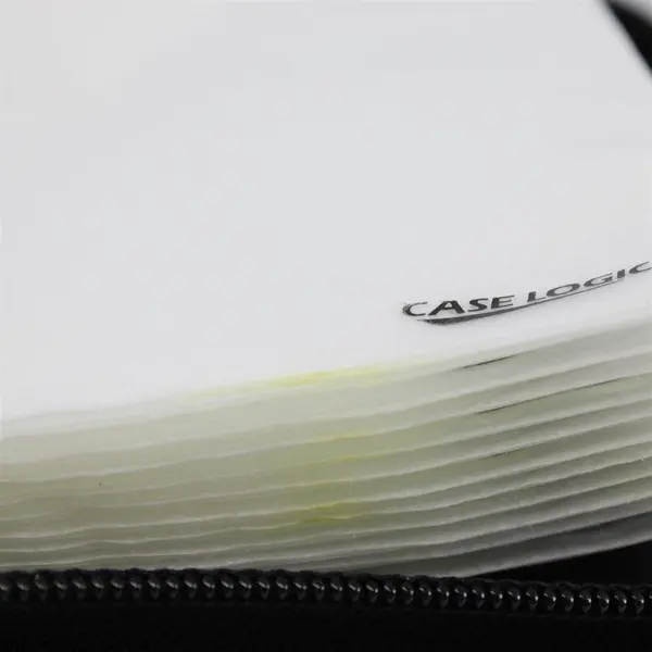 Case Logic CD/DVD/Blu-ray Case Wallet 24 Discs Black Zippered