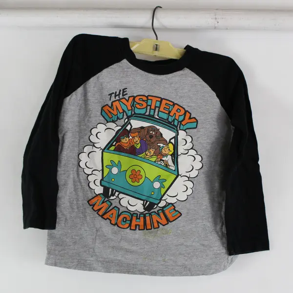 Lot of 2 Scooby Doo Toddlers 5T Multi-Color Long Sleeve T-Shirts