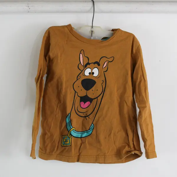 Lot of 2 Scooby Doo Toddlers 5T Multi-Color Long Sleeve T-Shirts