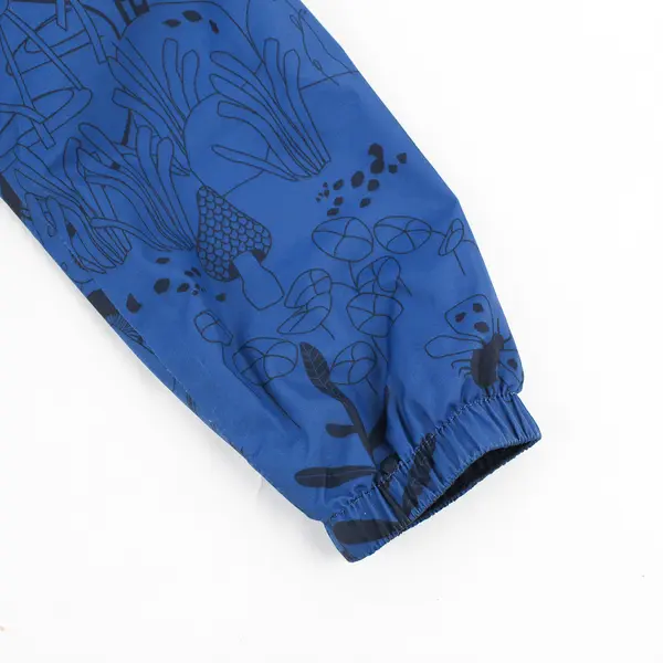 Reima Child's 2T Blue Graphic ReimaTech Full Zip Removable Hood Jacket