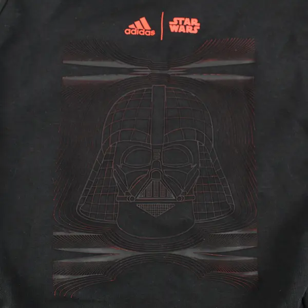 Adidas x Star Wars Kids 4T Black Z.N.E. Long Sleeve Pullover Sweater