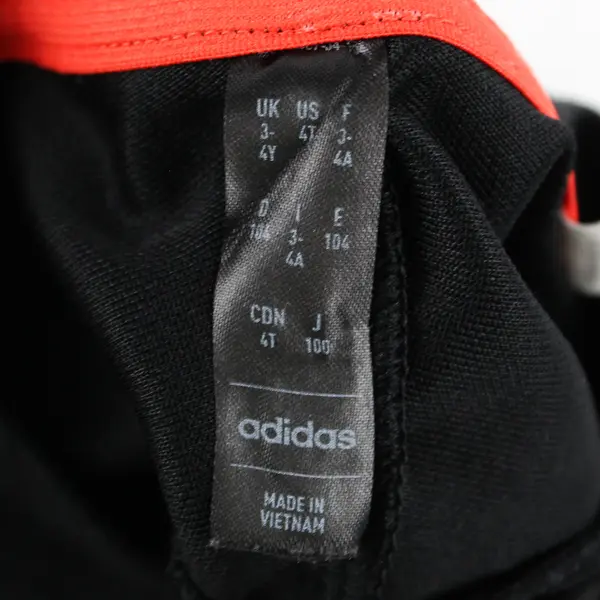 Adidas x Star Wars Kids 4T Black Z.N.E. Long Sleeve Pullover Sweater