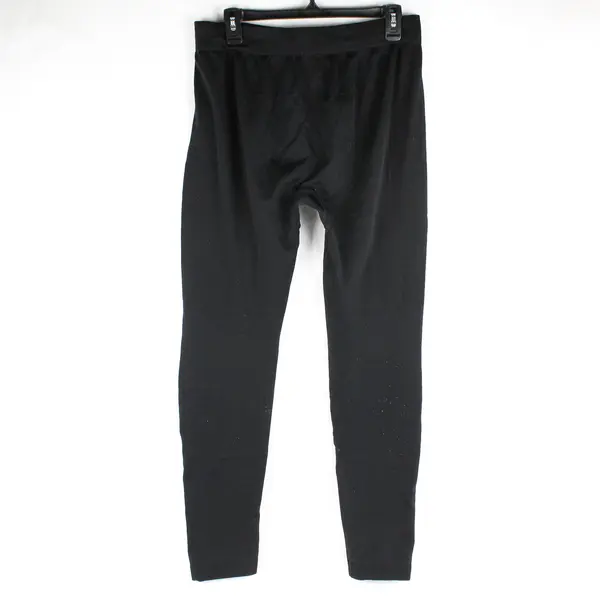 GMI Women's 1XL/2XL Black Stretch Fleece Lined Leggings