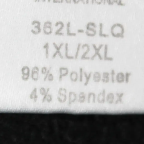 GMI Women's 1XL/2XL Black Stretch Fleece Lined Leggings