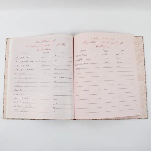 VTG 1992 A Treasury of the Best-Loved Collector Dolls Franklin Heirloom Dolls