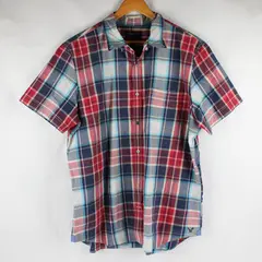 American Eagle Outfitters Plaid Short Sleeve Collared Button Up Men's XXL