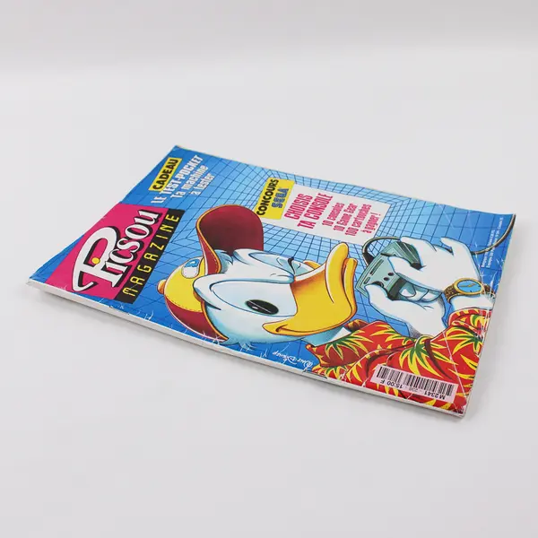 Vintage 1991 French Edition of Picsou Magazine Donald Duck/Concours Sega #238