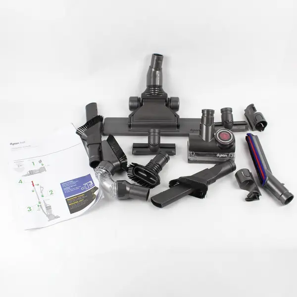 Lot Of 11 Dyson Ball Vacuum Assorted Attachments/Accessories and Manual