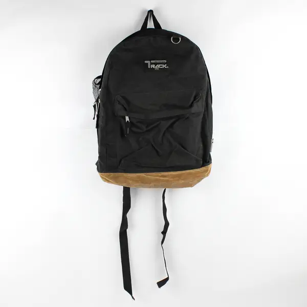 VTG Track USA by Triple Gear Black and Suede Bottom Everyday Back Pack 17"
