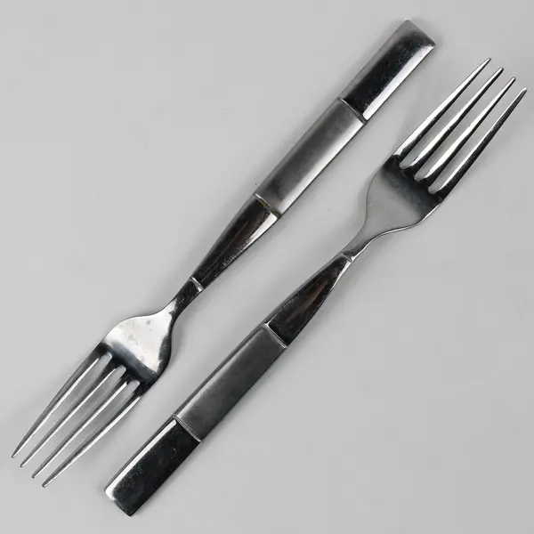 Lot Of 6 Cambridge Silver CBS91 (Stainless) Flatware Dinner Forks 8.25" Long