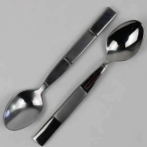 Lot Of 5 Cambridge Silver CBS91 (Stainless) Flatware Teaspoons 6.75" Long