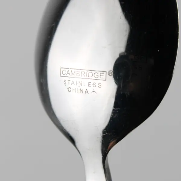 Lot Of 5 Cambridge Silver CBS91 (Stainless) Flatware Teaspoons 6.75" Long