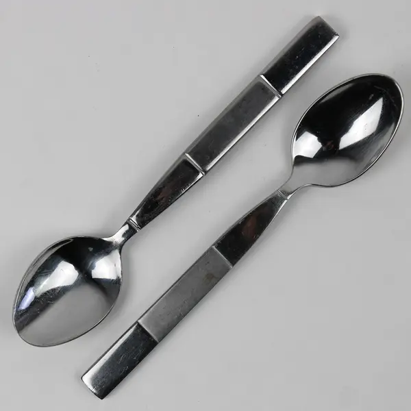 Lot Of 4 Cambridge Silver CBS91 (Stainless) Flatware Teaspoons 6.75" Long