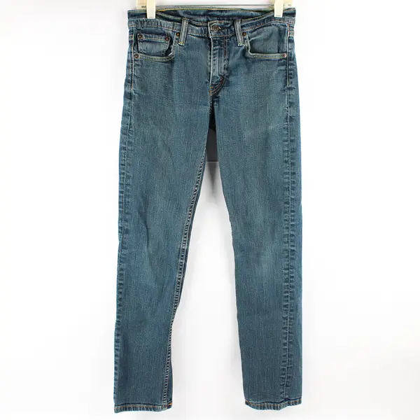 Levi's 511 Men's 30x32 Blue Medium Wash Skinny Leg Denim Jeans