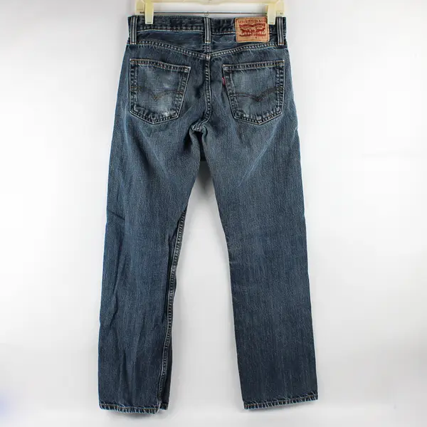 Levi's 514 Jeans Men's 30x32 Medium Wash Straight Leg 100% Cotton Denim Jeans
