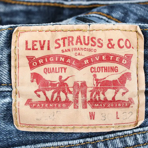 Levi's 514 Jeans Men's 30x32 Medium Wash Straight Leg 100% Cotton Denim Jeans