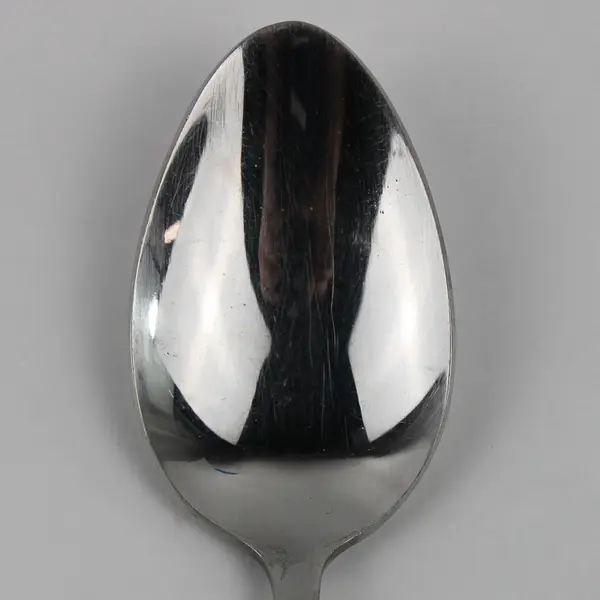 Lot of 2 Wallace Silver Blaine Pattern 18/10 Stainless Teaspoon Oval Soup Spoon