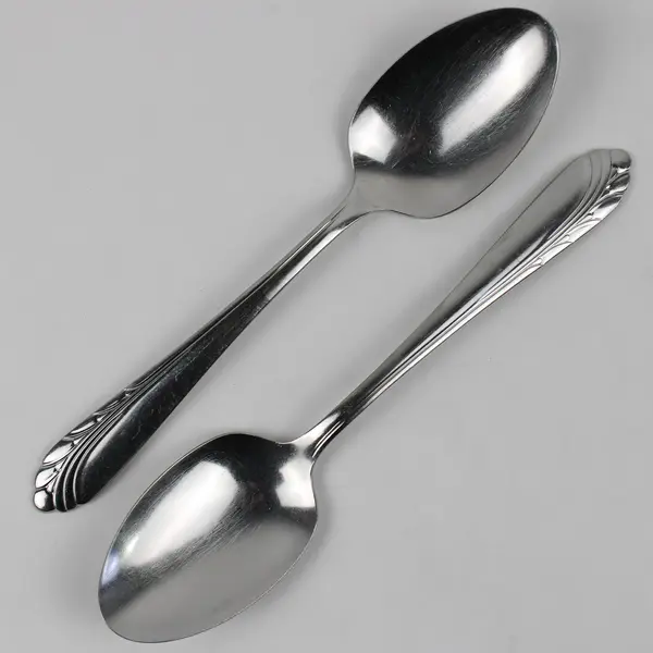 Lot Of 4 Oneida Silver Heart of Sweden (Stainless) Flatware Serving Spoons 8.25"