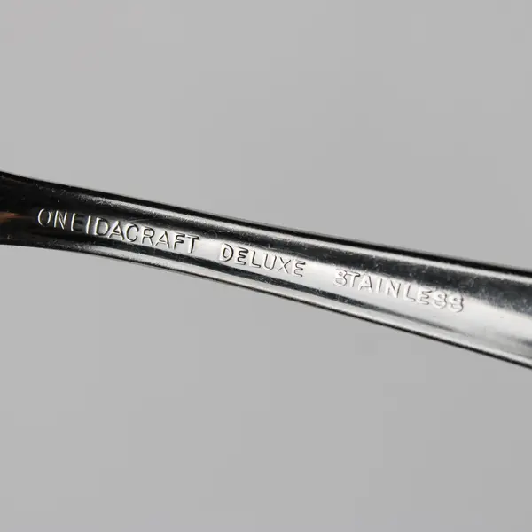 Lot Of 4 Oneida Silver Heart of Sweden (Stainless) Flatware Serving Spoons 8.25"