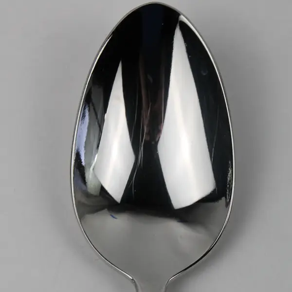 Lot of 3 Wallace Silver Baguette Pattern 18/10 Stainless 8" Serving Spoons Good