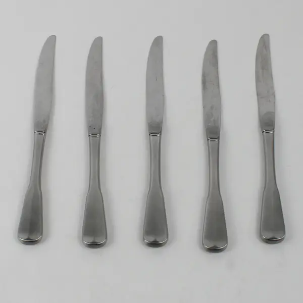 Lot Of 5 Oneida Silver Colonial Artistry Stainless Flatware Dinner Knives 9.25"