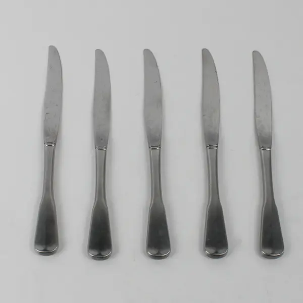 Lot Of 5 Oneida Silver Colonial Artistry Stainless Flatware Dinner Knives 9.25"