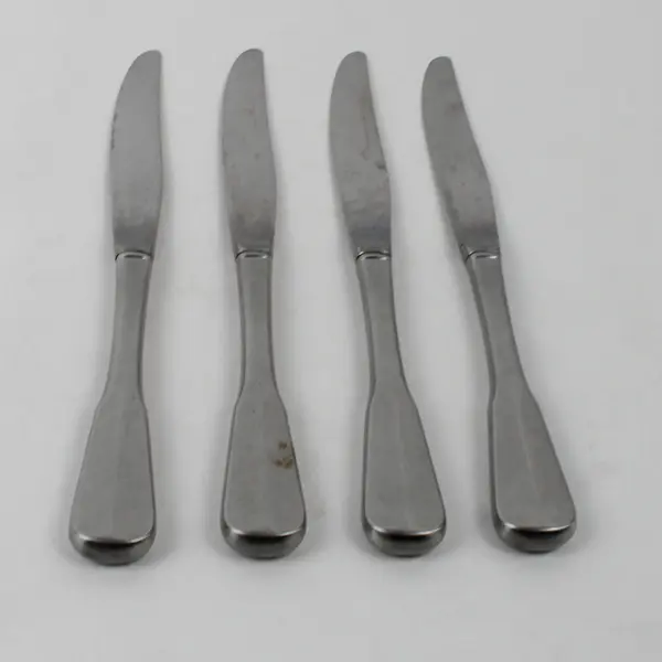 Lot Of 4 Oneida Silver Colonial Artistry Stainless Flatware Dinner Knives 9.25"