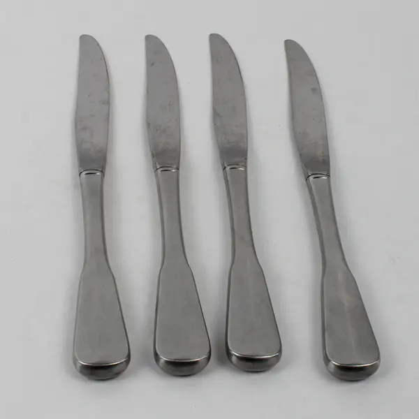 Lot Of 4 Oneida Silver Colonial Artistry Stainless Flatware Dinner Knives 9.25"